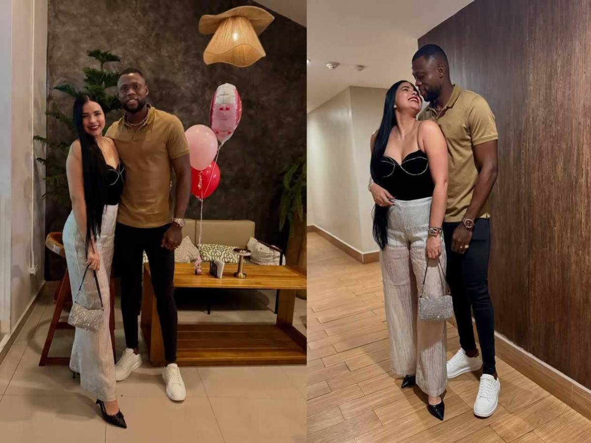 Futbolistas de la Liga Nacional festejan el Día de San Valentín en pareja