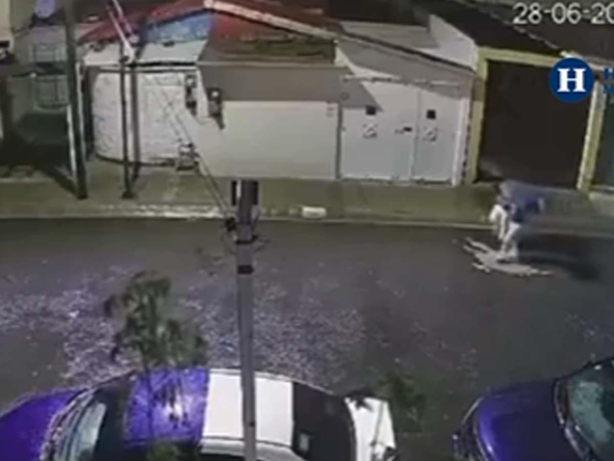 Brenda Michel fue atropellada por su expareja cuando caminaba con su nuevo novio