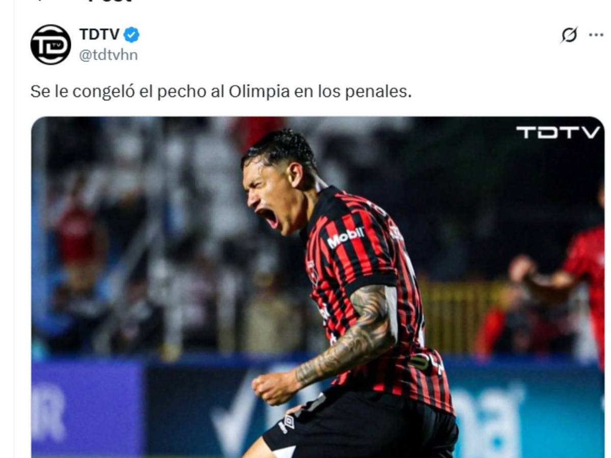 Alajuelense se burla cruelmente del Olimpia e indignación en Honduras