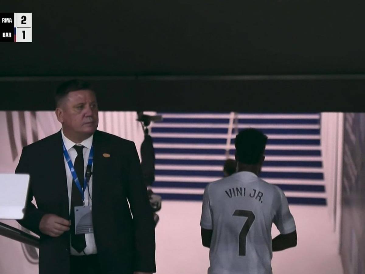 Real Madrid festeja, bronca, Lamine invita a pelear a Courtois y Vinicius hace arder al Barcelona