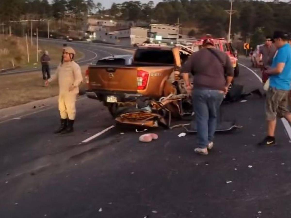 Así fue el brutal accidente que cobró la vida de Mía Godoy en Amarateca