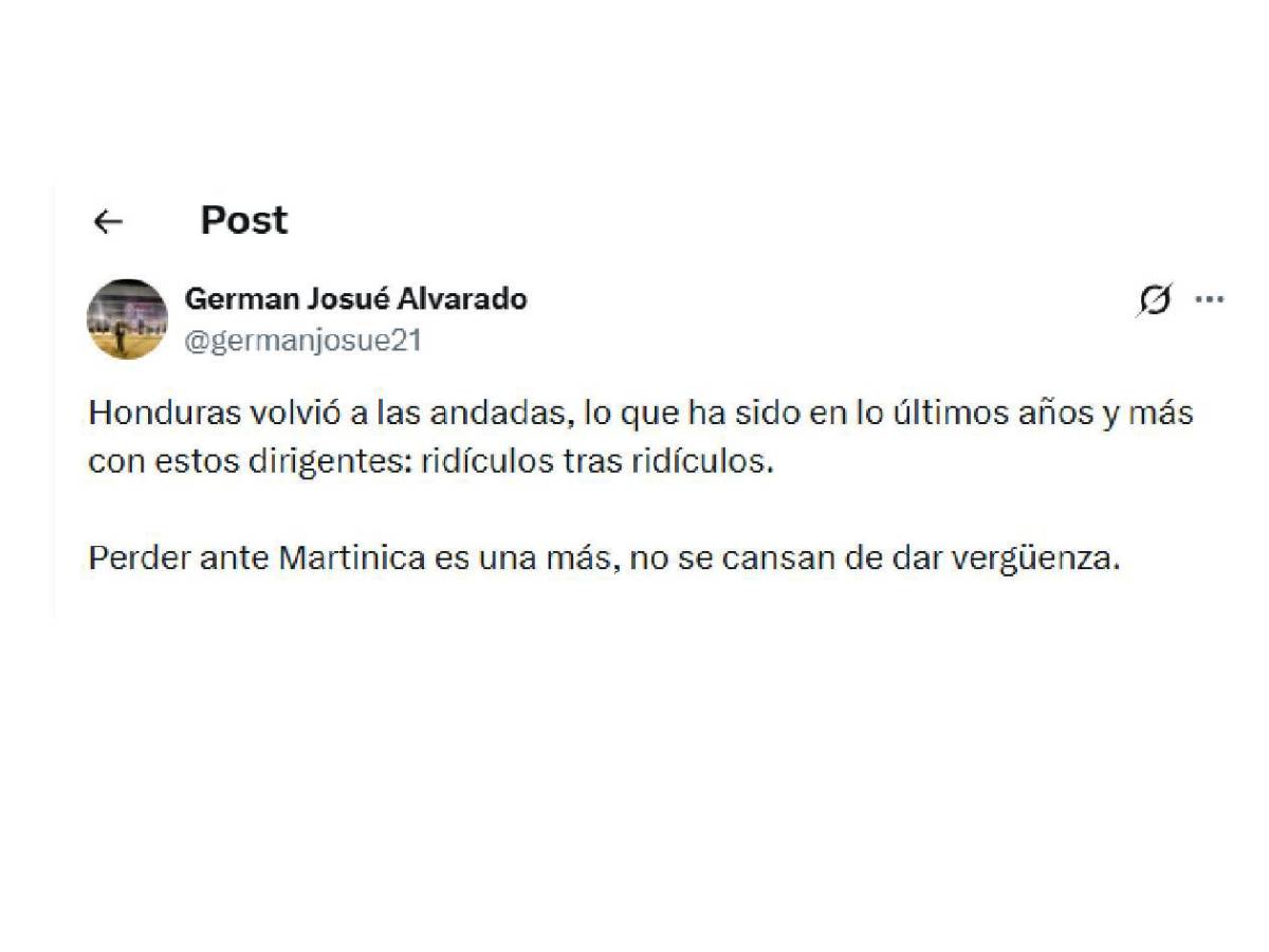 Indignación y asombro por ridículo de Honduras: Señalan a dos culpables