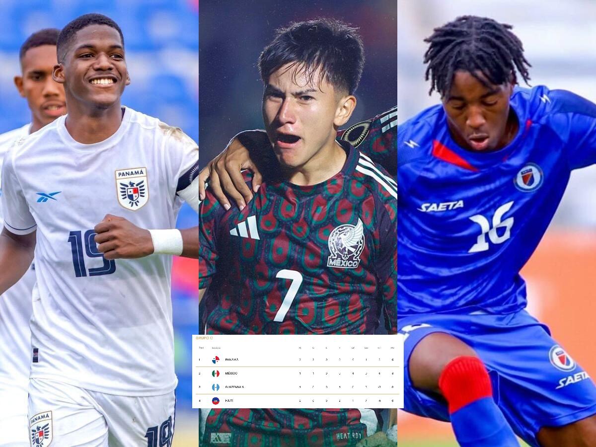 Panamá y México en ‘pelea’: Así quedó la tabla de posiciones en Premundial Sub-20