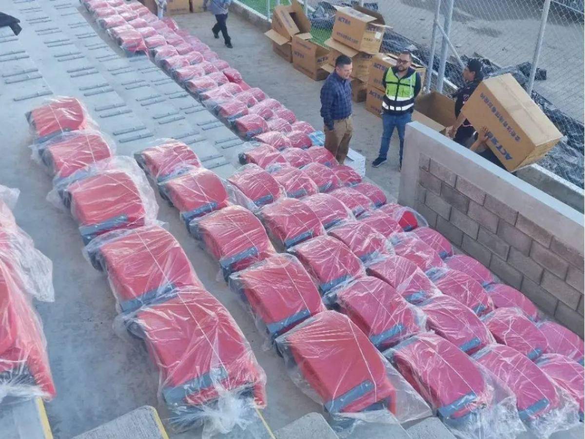 Así luce el Estadio Nacional con la instalación de sus nuevas butacas