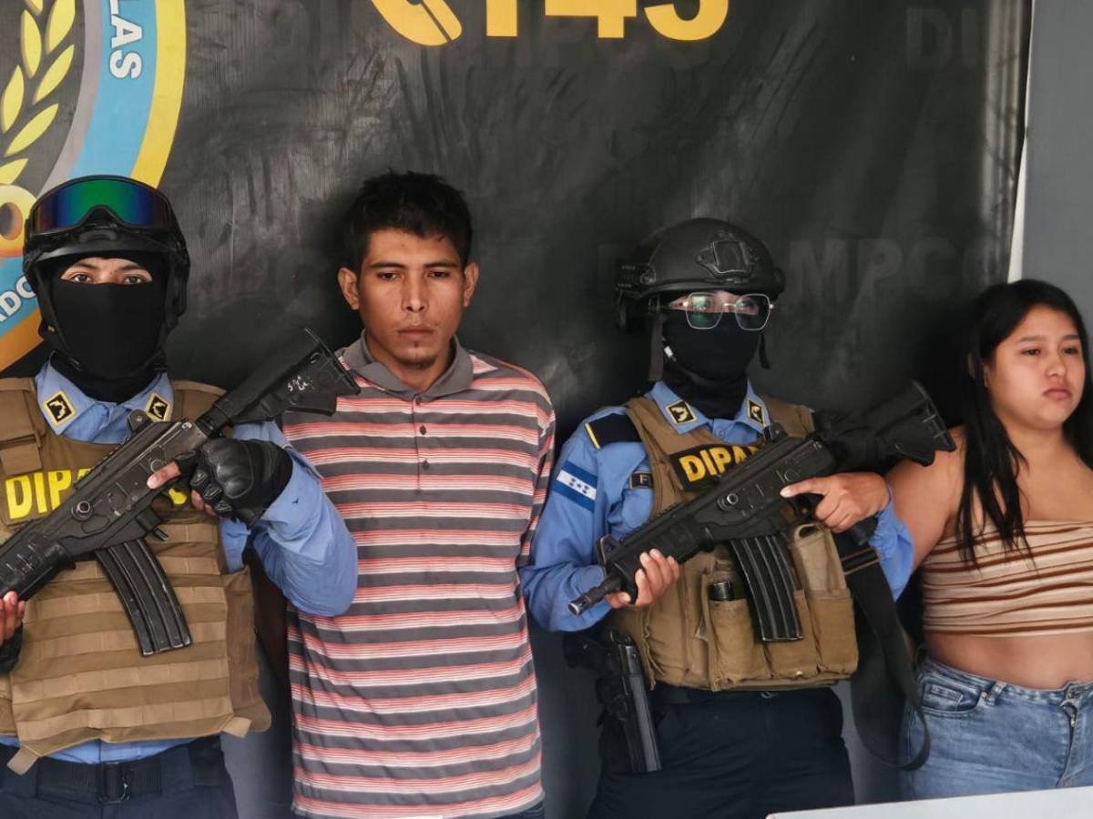 Capturan a Mencho junto a otros supuestos pandilleros de la MS-13 en La Lima