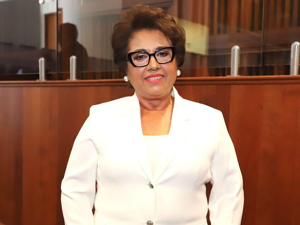 Rebeca Ráquel Obando, nueva presidenta de la Corte Suprema de Justicia