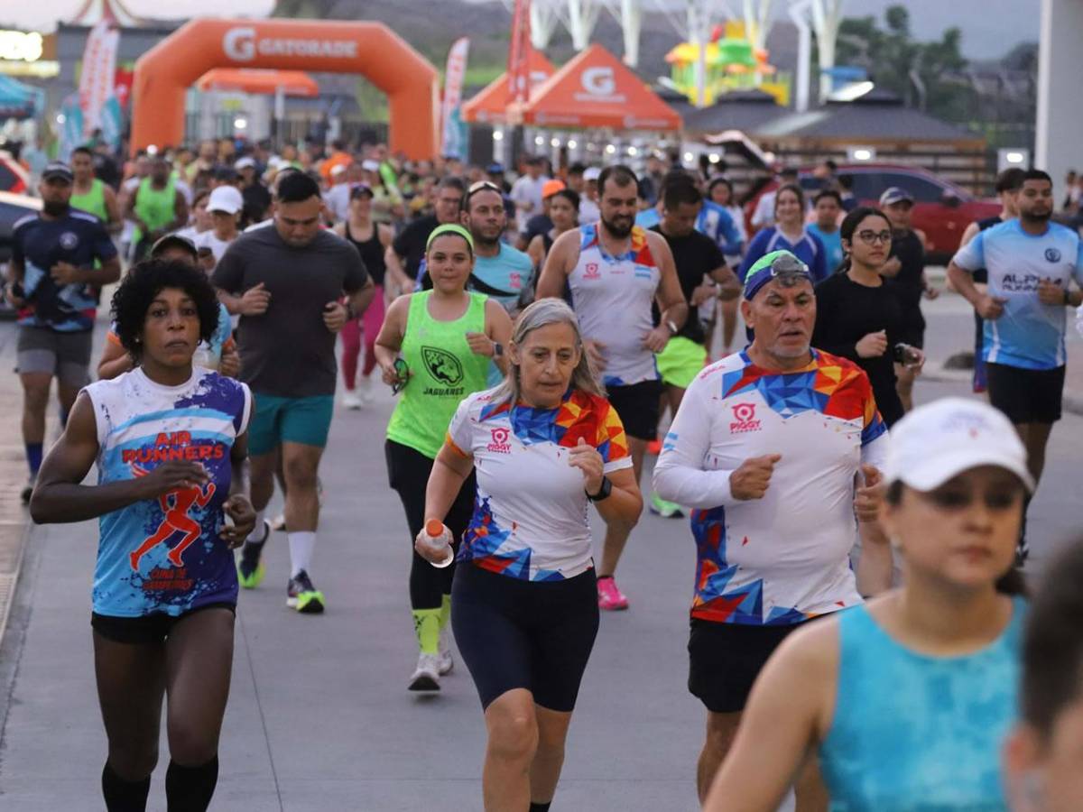 EN FOTOS: así se vivió el primer bootcamp en La Ceiba previo a la Maratón LA PRENSA-Gatorade