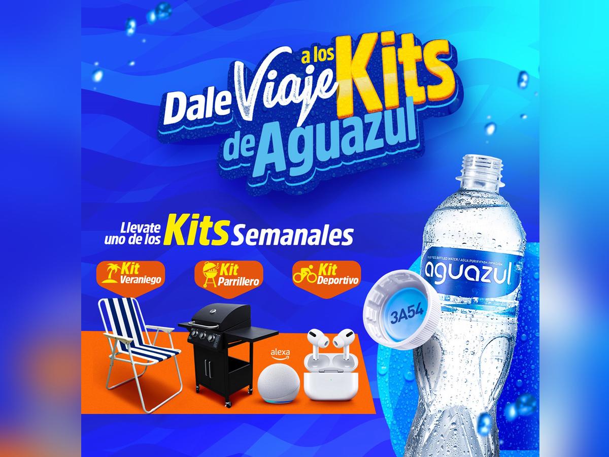 Aguazul premia con kits en su nueva promoción