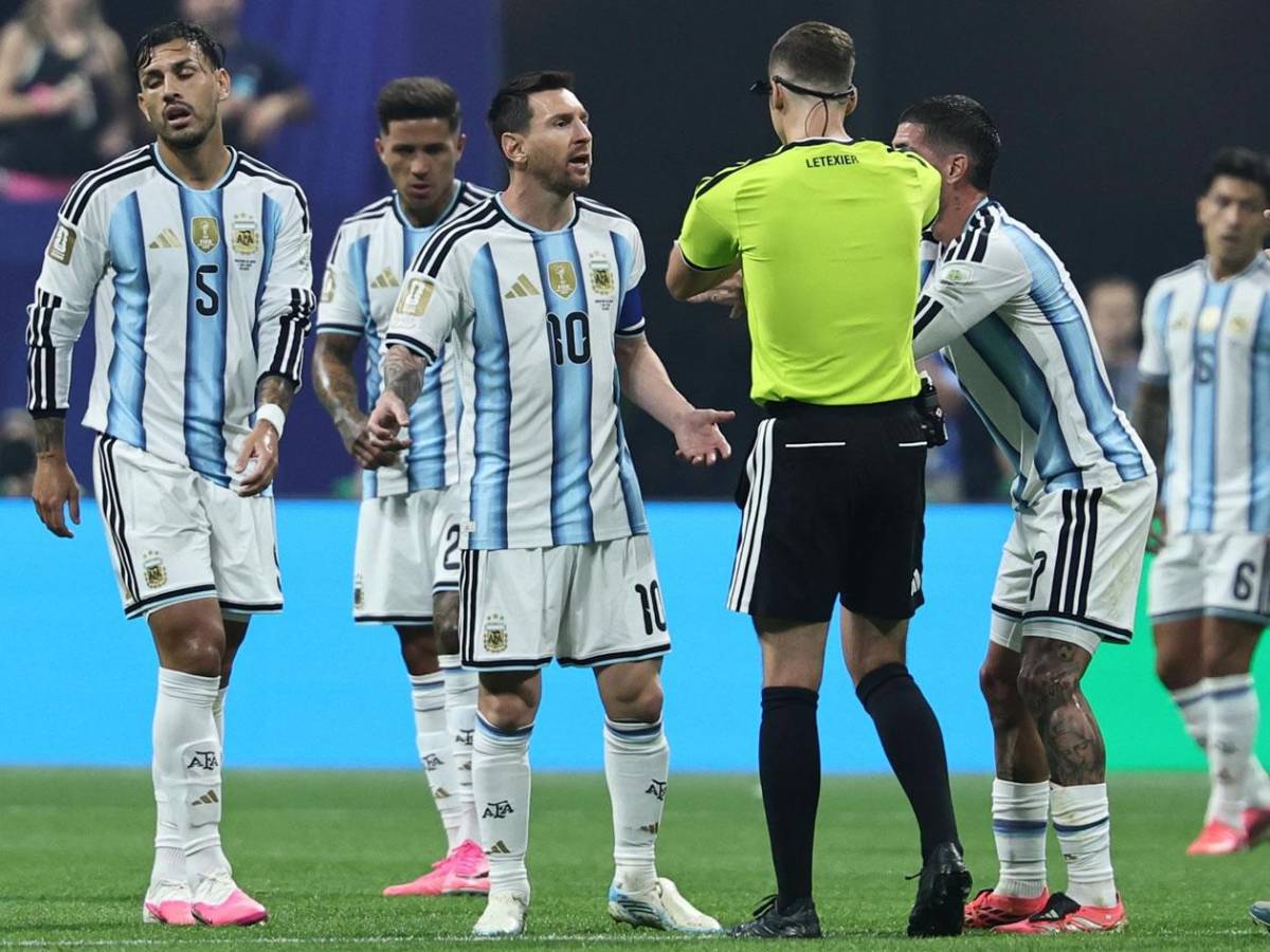 La rotunda decisión de FIFA con el árbitro del Argentina vs Egipto denunciado por amaño