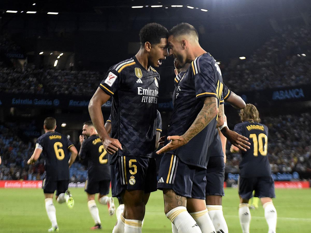 Tabla de posiciones de la Liga Española tras triunfo del Real Madrid ante Celta