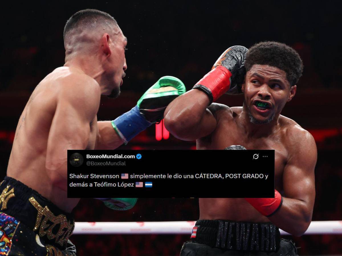 Así reaccionó la prensa internacional a la derrota del hondureño Teófimo ante Shakur