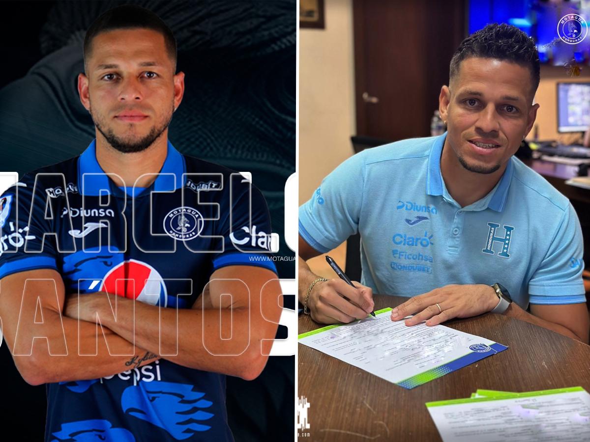Oficial: Motagua anuncia renovación de Marcelo Santos
