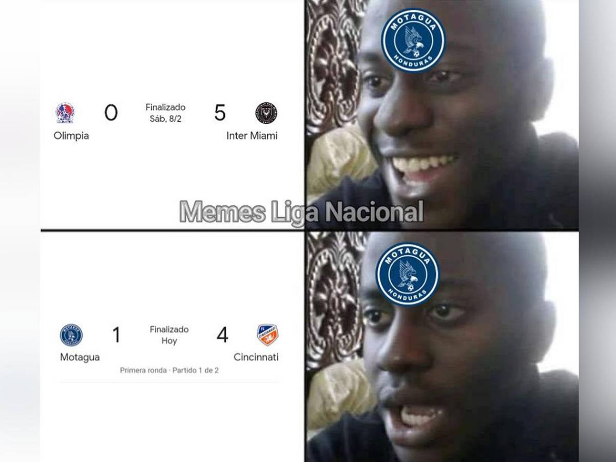 Los memes se ceban de Motagua y Diego Vázquez tras goleada de Cincinnati