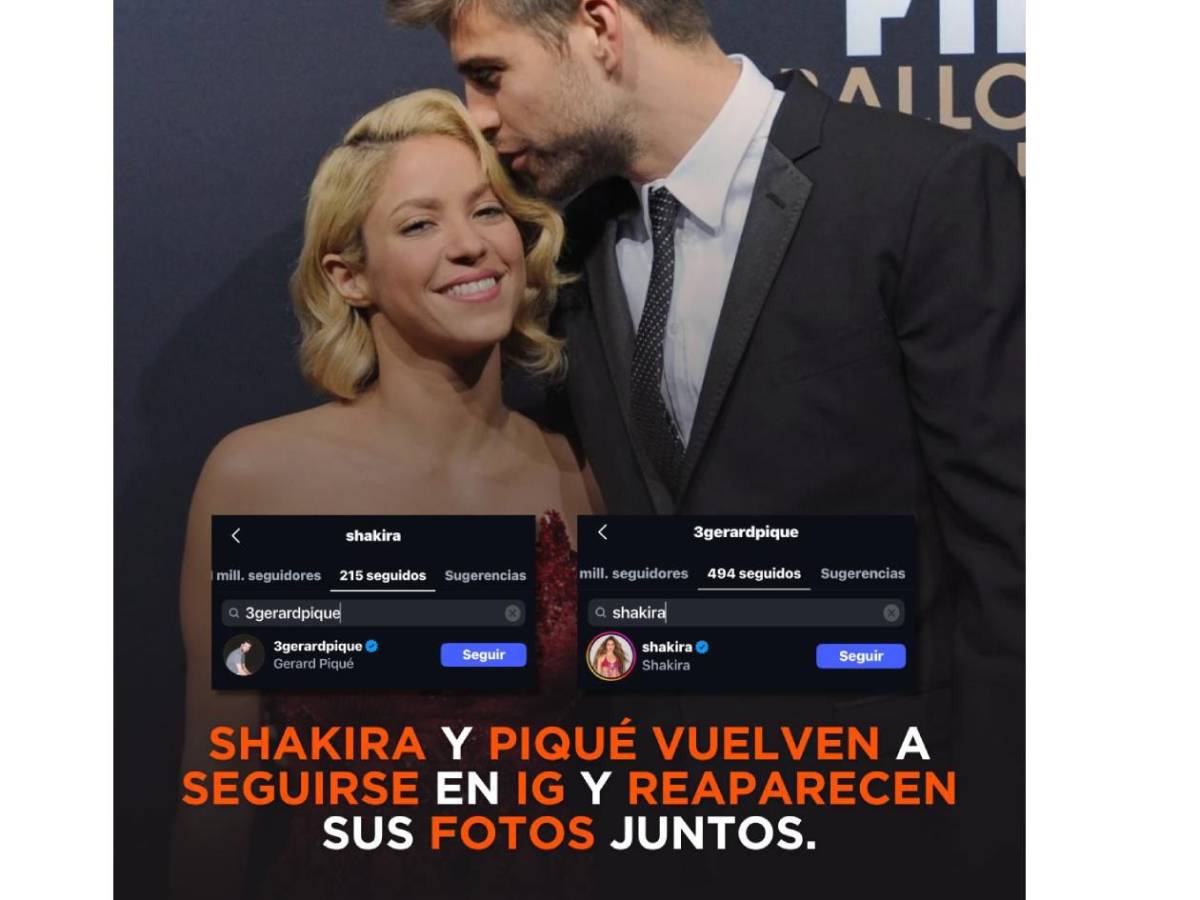 ¿Reconciliación a la vista? El gesto de Shakira y Piqué que lo cambia todo