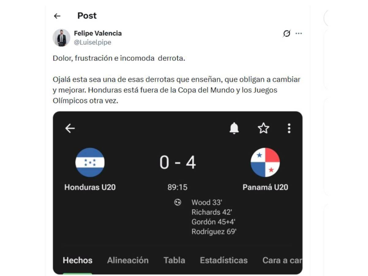 Enfado y dolor por Honduras: señalan a los culpables y Panamá se burla
