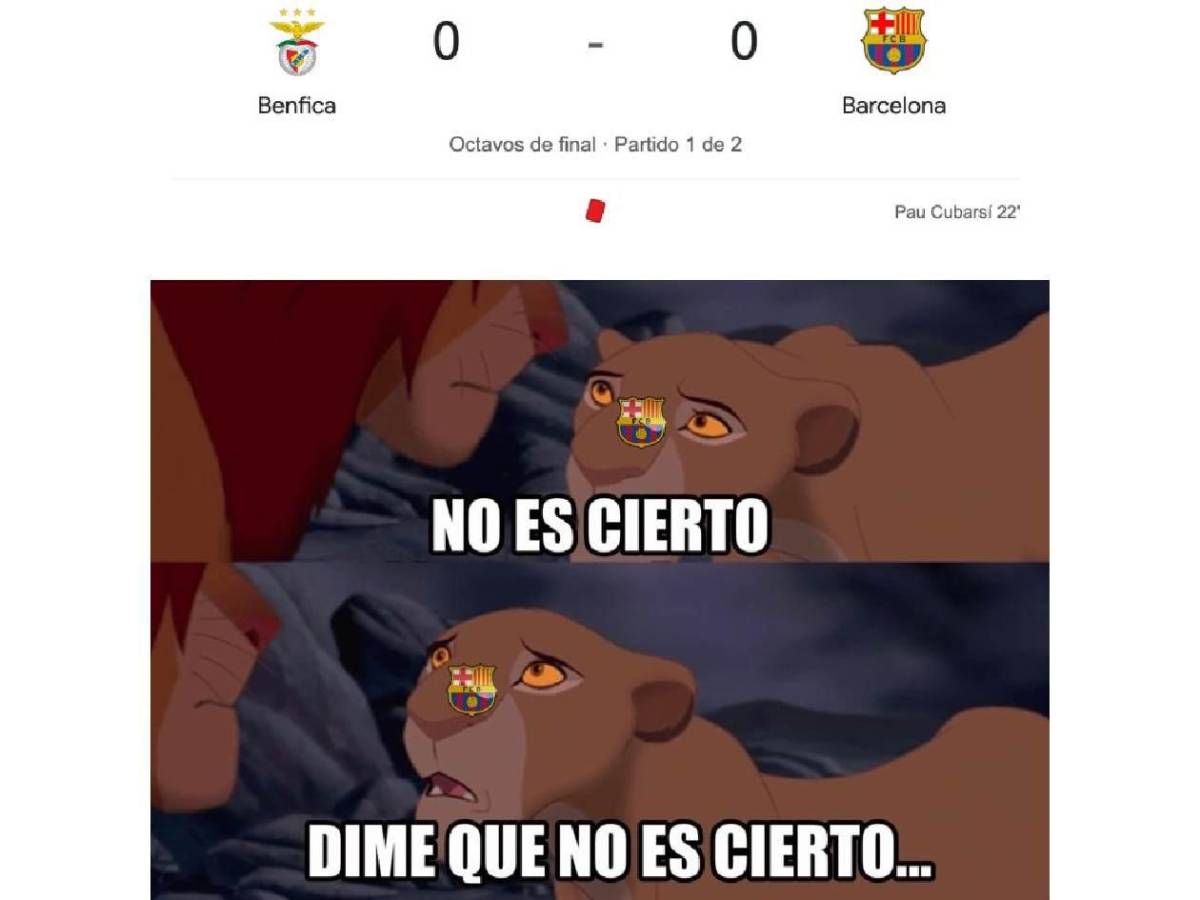 Burlas al Real Madrid: los memes que dejó el triunfo del Barcelona en Champions
