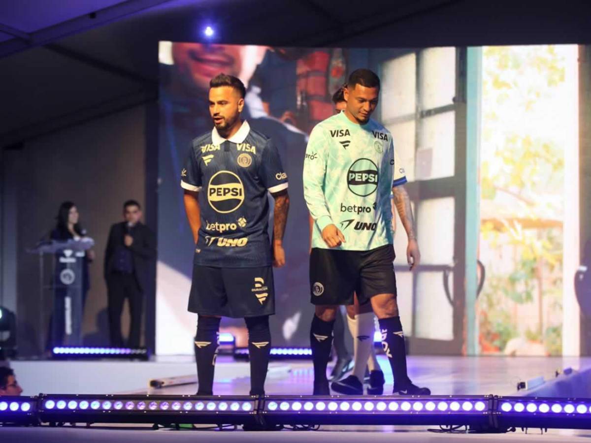 Motagua tiene nueva piel: así es la camiseta del campeón para Liga Nacional y Concacaf