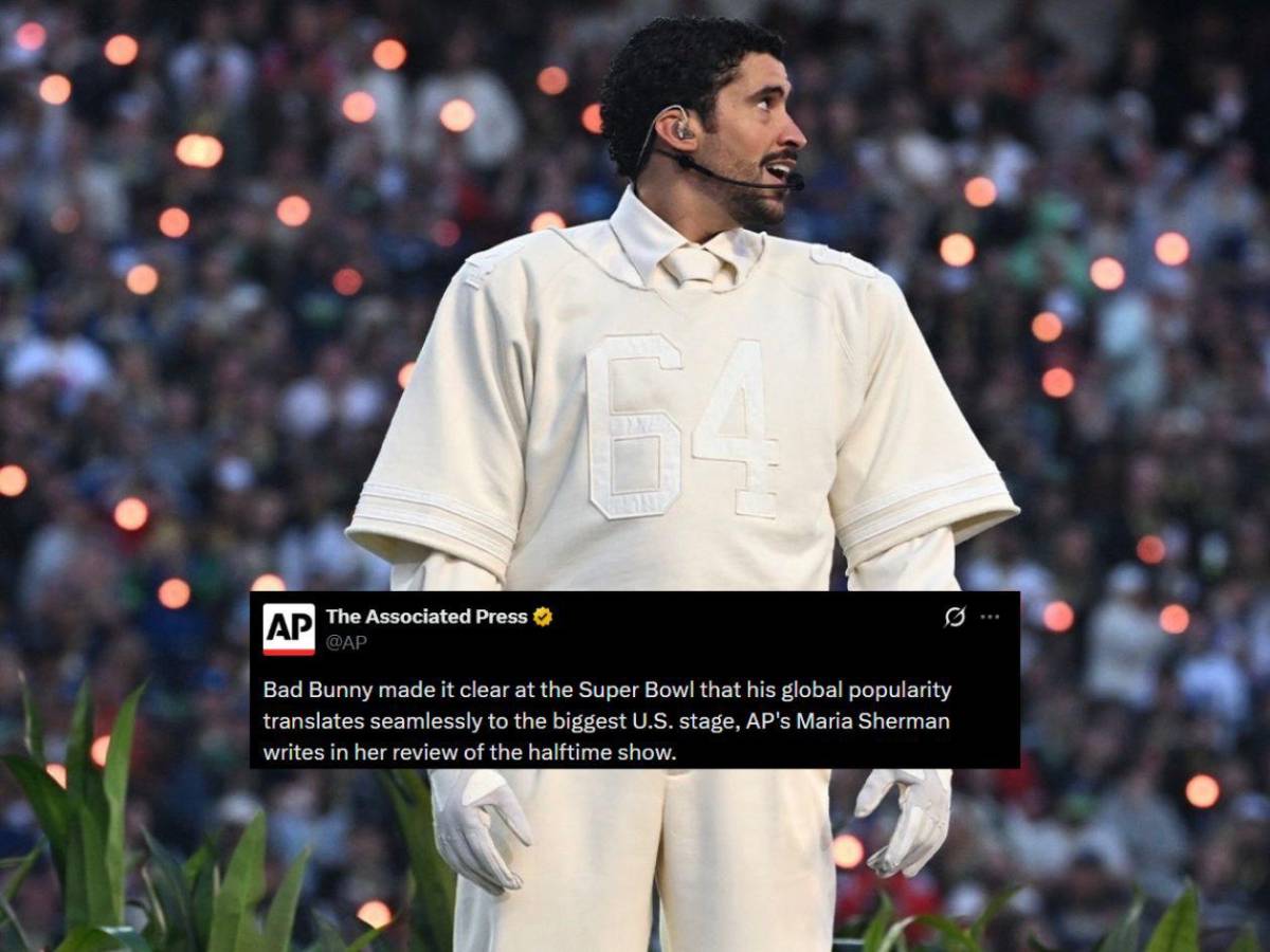 Super Bowl: así reaccionó la prensa al histórico show de medio tiempo de Bad Bunny