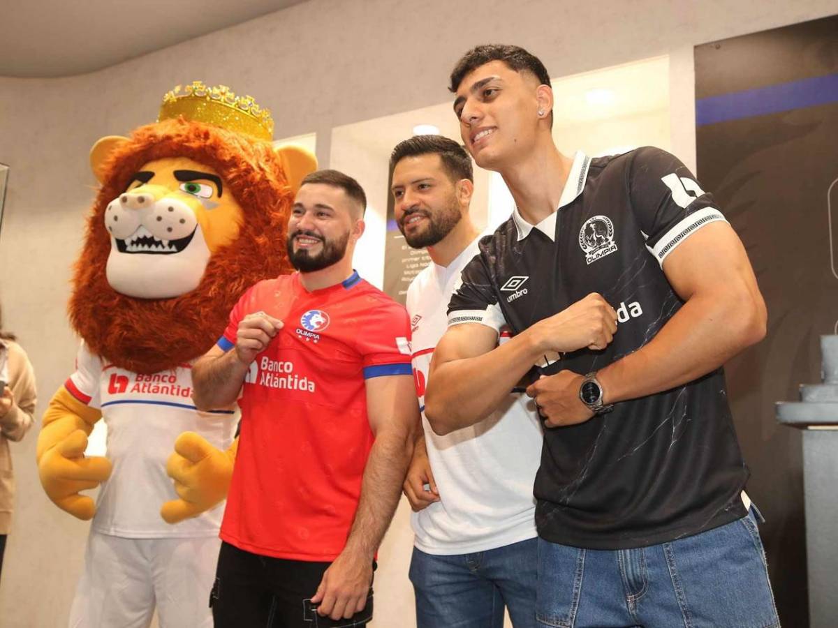 Así son las nuevas camisetas del Olimpia: varios tributos y el único gigante
