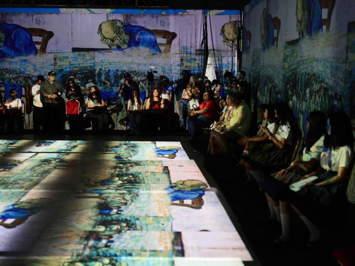 Experiencia de arte inmersiva Van Gogh, un evento para toda la familia
