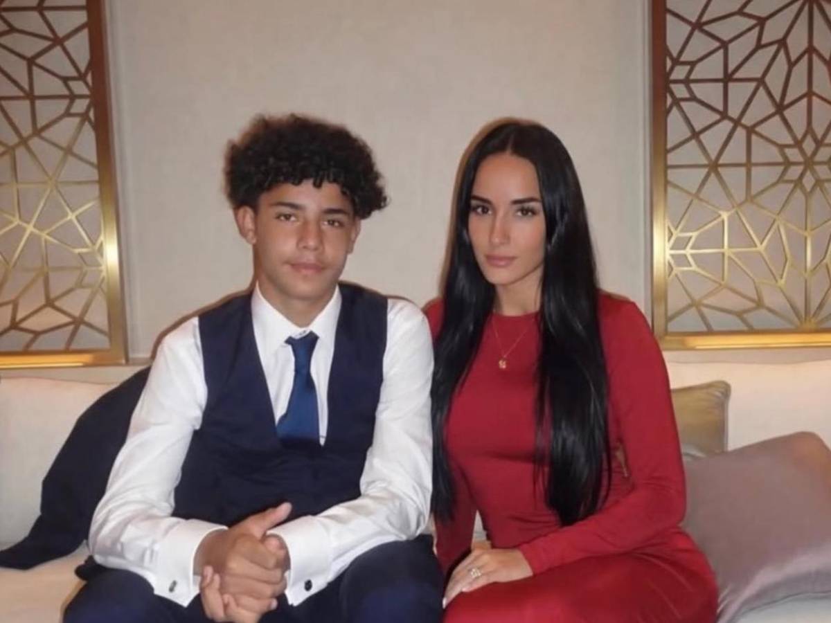 Destapan la verdad tras viralizarse fotos del hijo de Cristiano Ronaldo con misteriosa chica