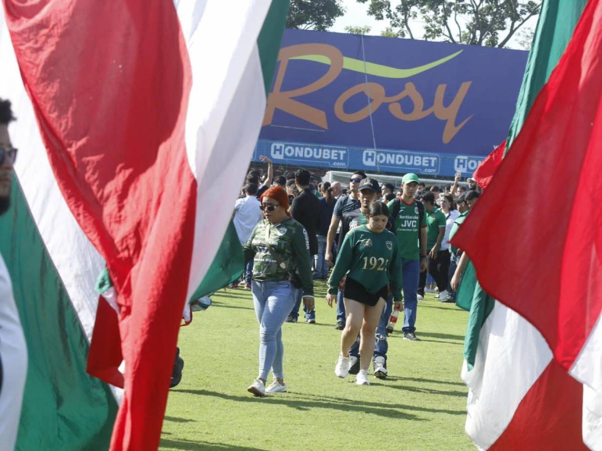 Conmovedoras imágenes: Marathón le rinde homenaje a Orinson Amaya en su estadio
