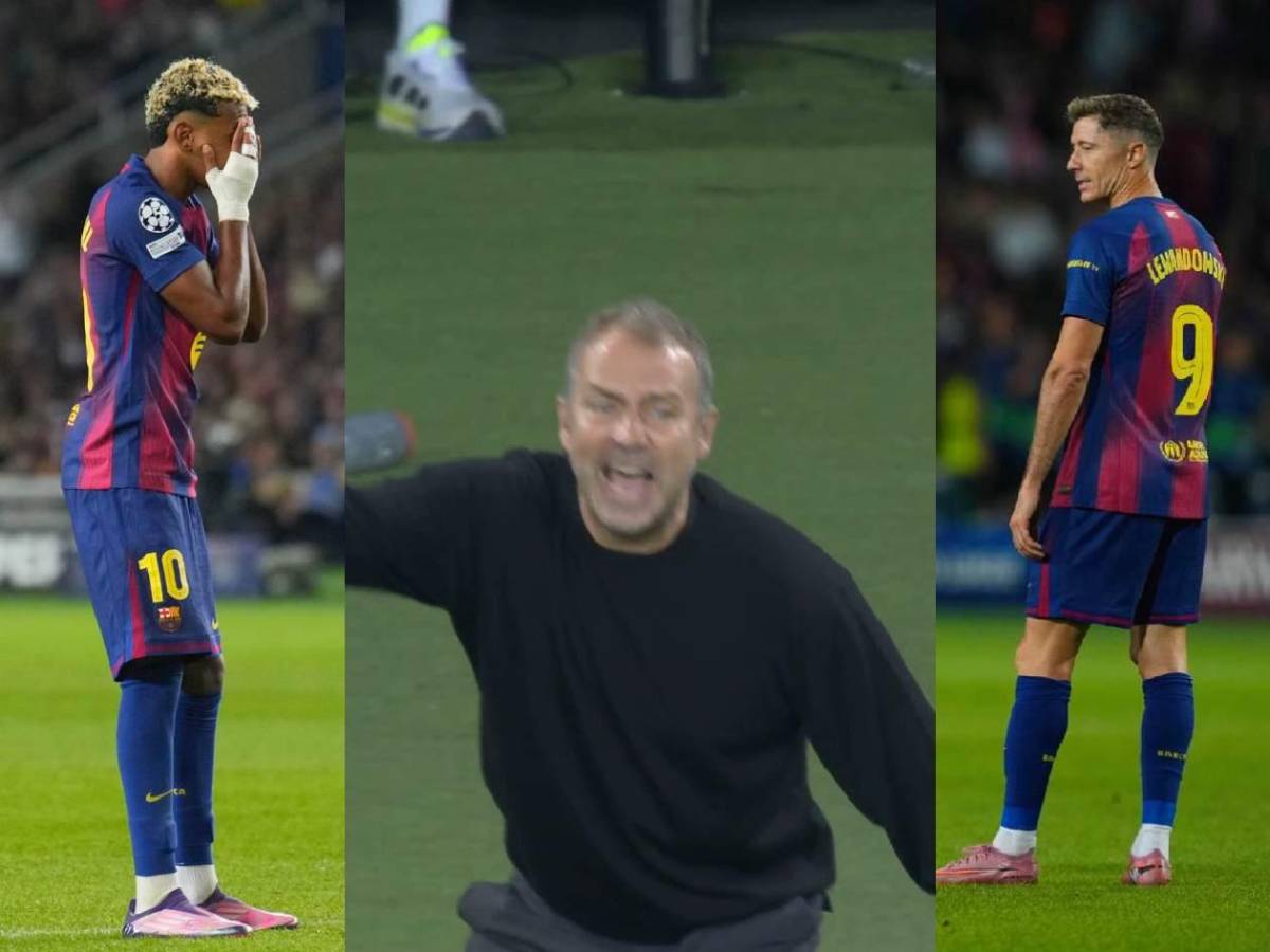 'Enemigo' del Barcelona en Champions, enfado de Hansi Flick y polémica ante PSG