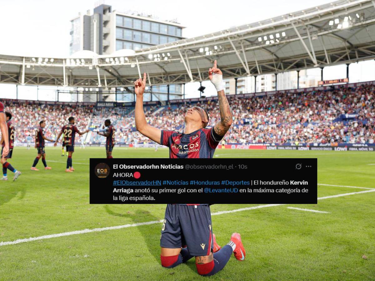 Así reaccionó la prensa al golazo de Kervin Arriaga:  El mejor del Levante