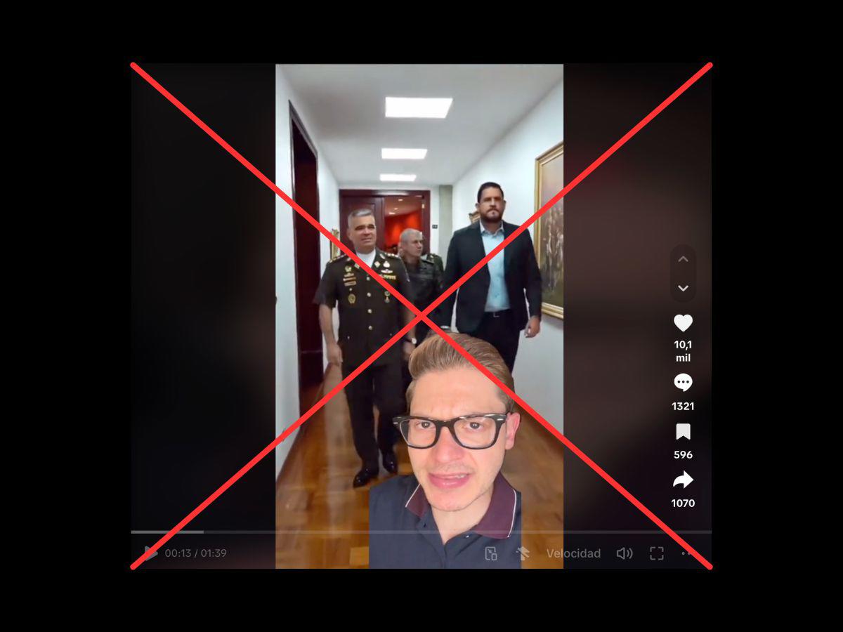<p>Captura de pantalla a una publicación en TikTok realizada el 21 de agosto de 2024.</p>