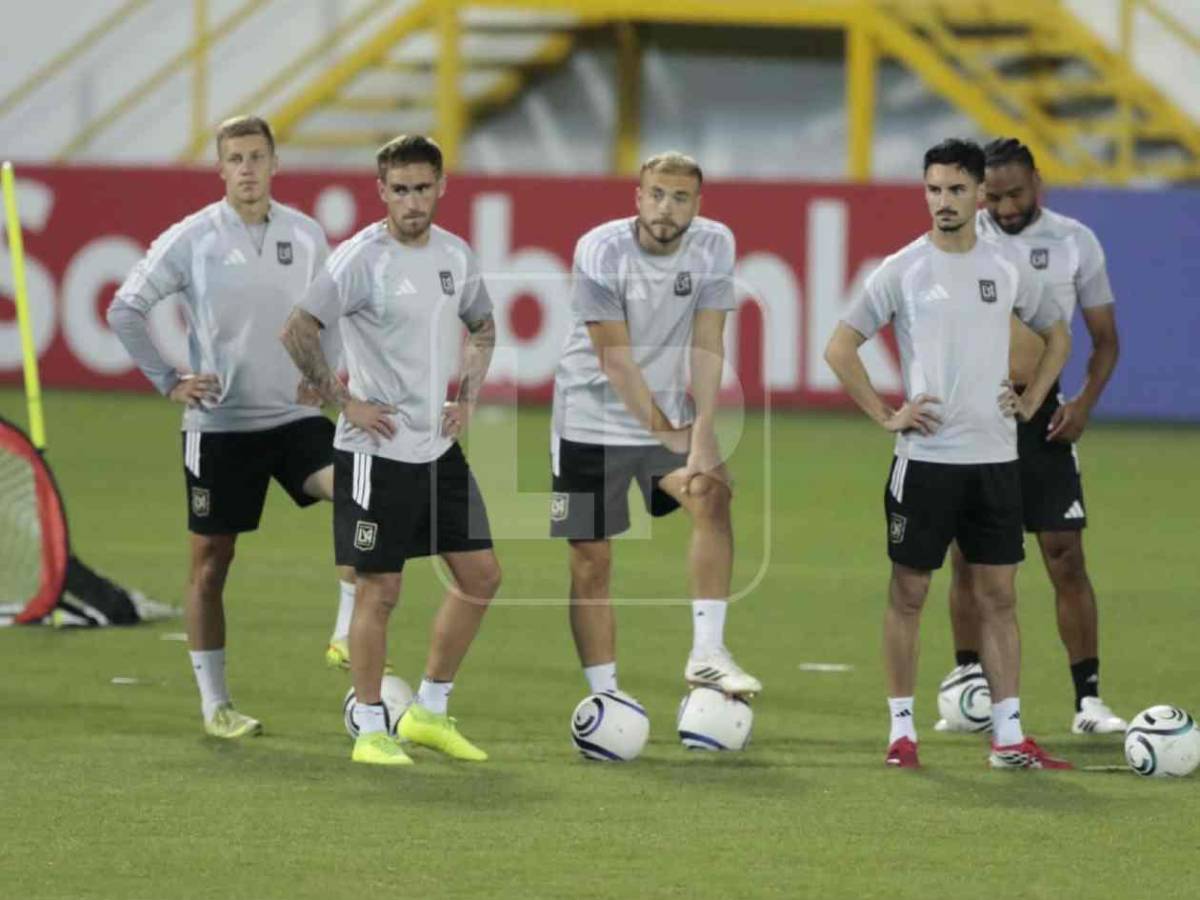 LAFC entrenó: Son Heung-Min y Lloris se divierten en el Morazán; un regreso