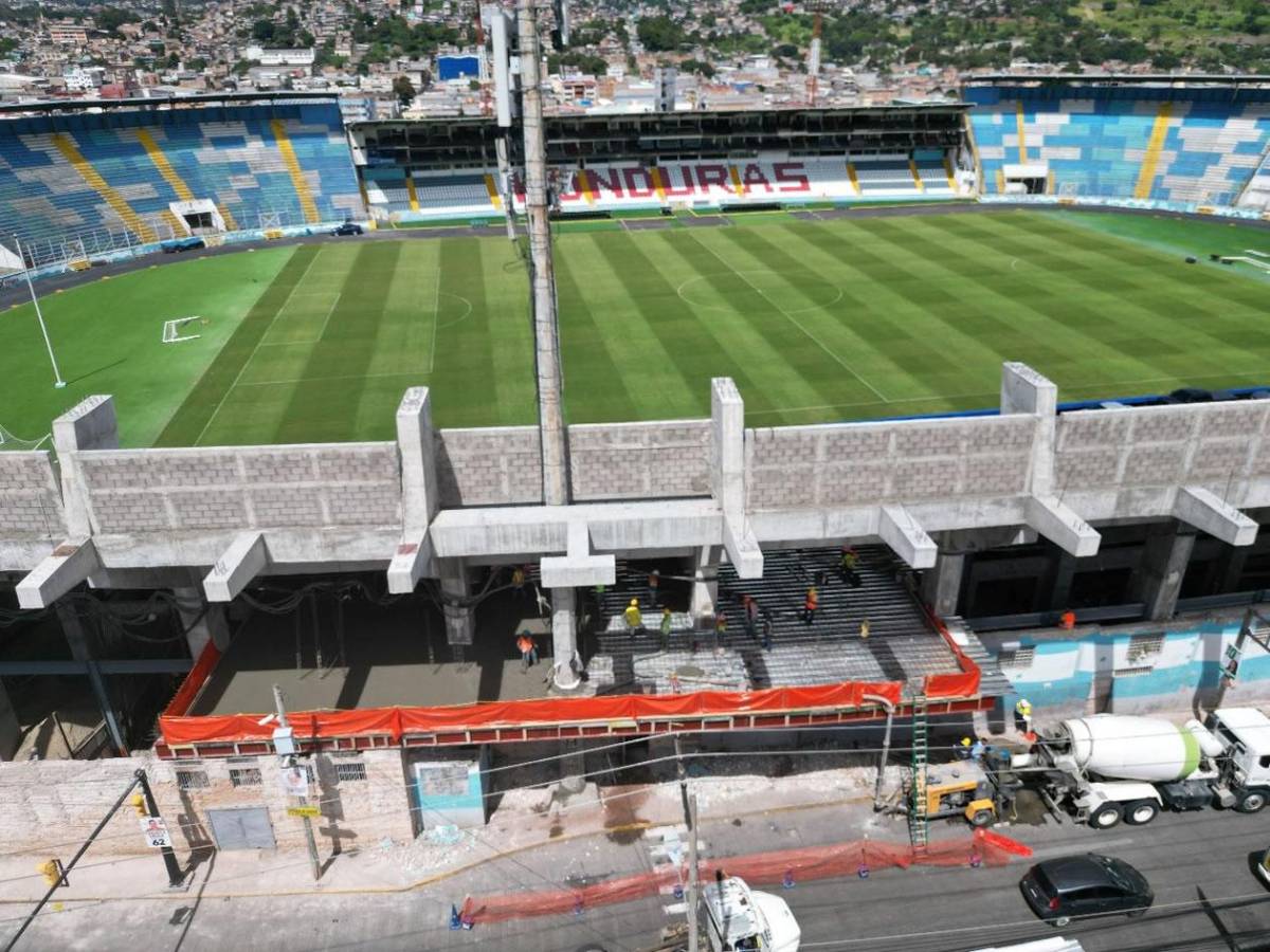 Innovador: así avanza la construcción del nuevo proyecto en el estadio Nacional Chelato Uclés