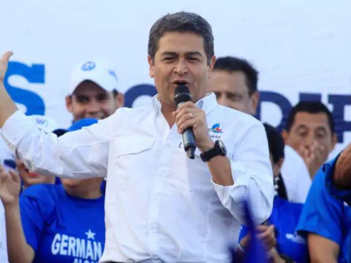 Juan Orlando Hernández desde la cárcel pide a nacionalistas votar por Ana García