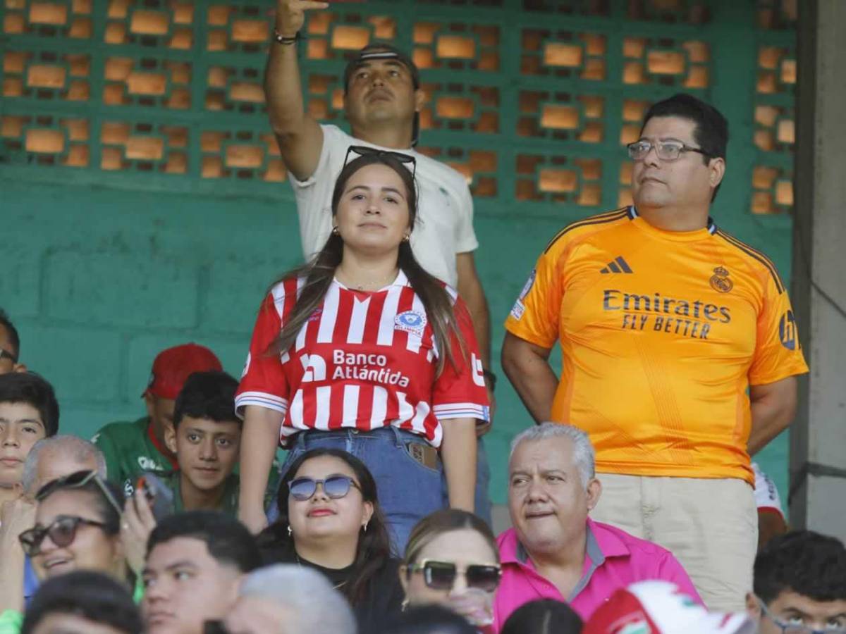 Marathón - Olimpia: bellezas, look a lo Raphinha y la rubia que robó suspiros