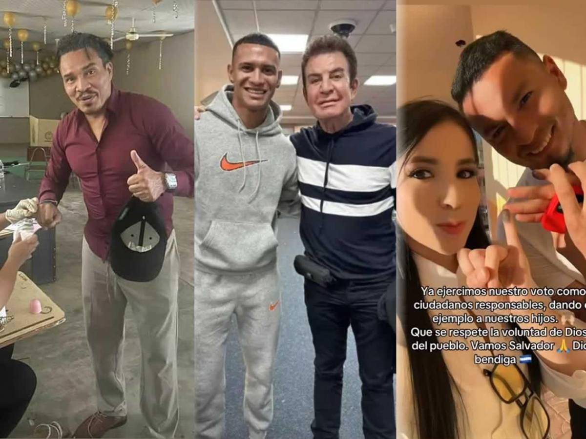 Por quién votaron jugadores y exfutbolistas de Honduras en las elecciones generales 2025