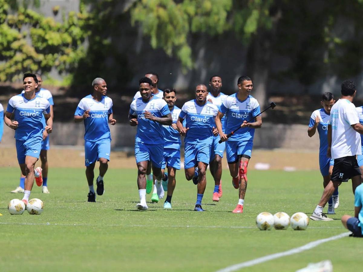 Show de Kervin Arriaga, toquecitos de Palma y qué pasó con Edrick: el entreno de Honduras