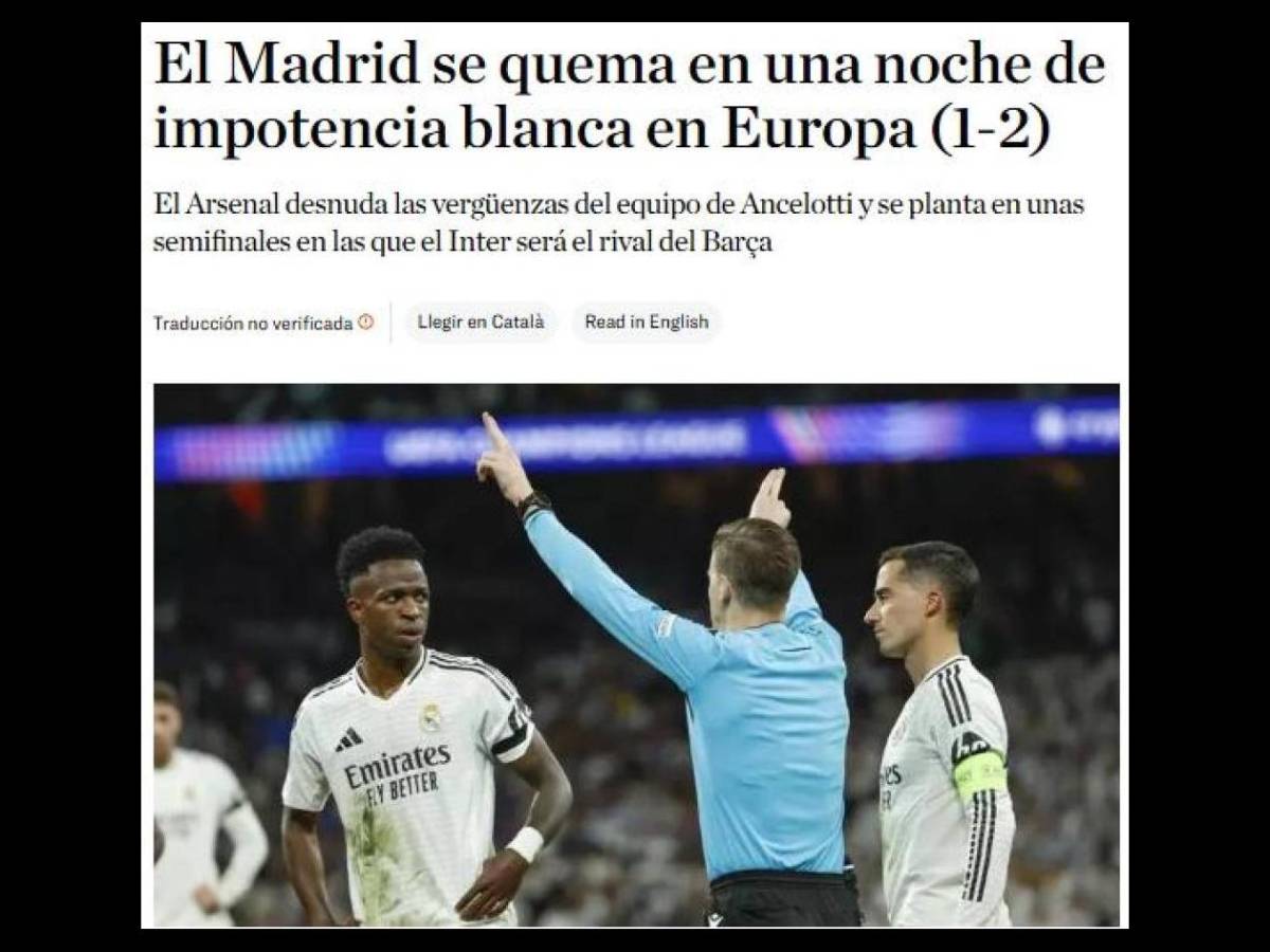 Prensa deportiva sentencia a Real Madrid: Sin jugar a nada no hay milagros