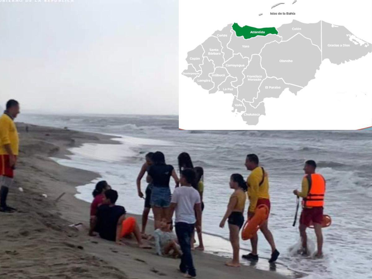Decretan alerta verde en Atlántida por fuertes lluvias