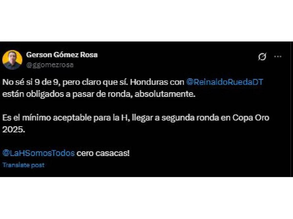 Faitelson sorprende y esto dicen de rivales de Honduras en Copa Oro: aburridón