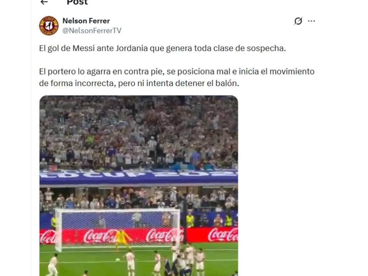 Piden investigación por supuesta ayuda a Messi: Es demasiado descarado