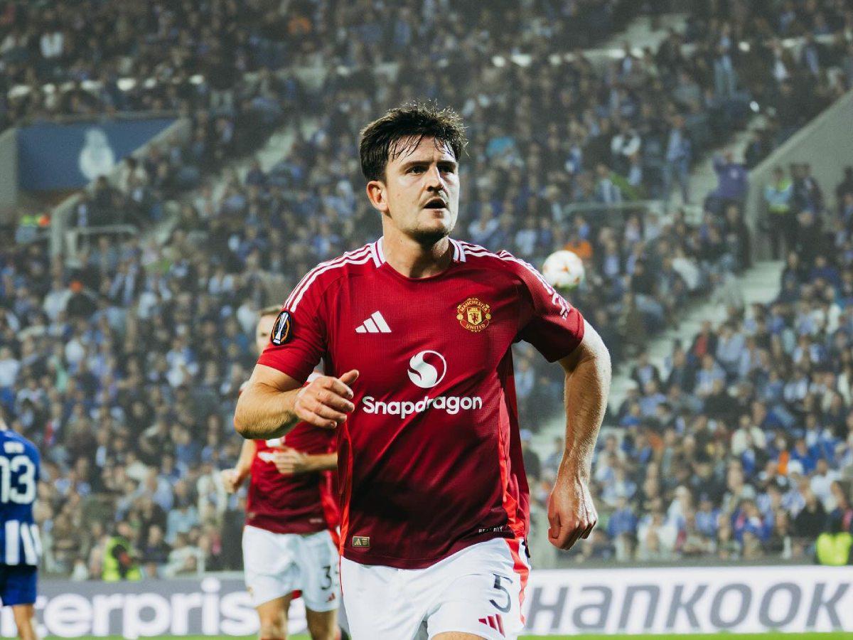 Europa League: Maguire rescata al Manchester United en partido de seis goles