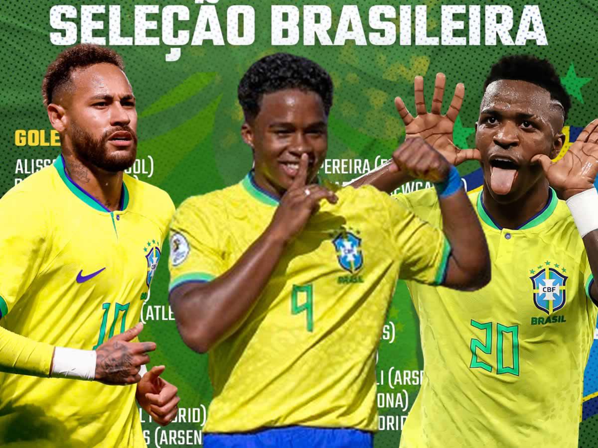Brasil presenta convocatoria para la Copa América 2024 con sorpresivas ausencias