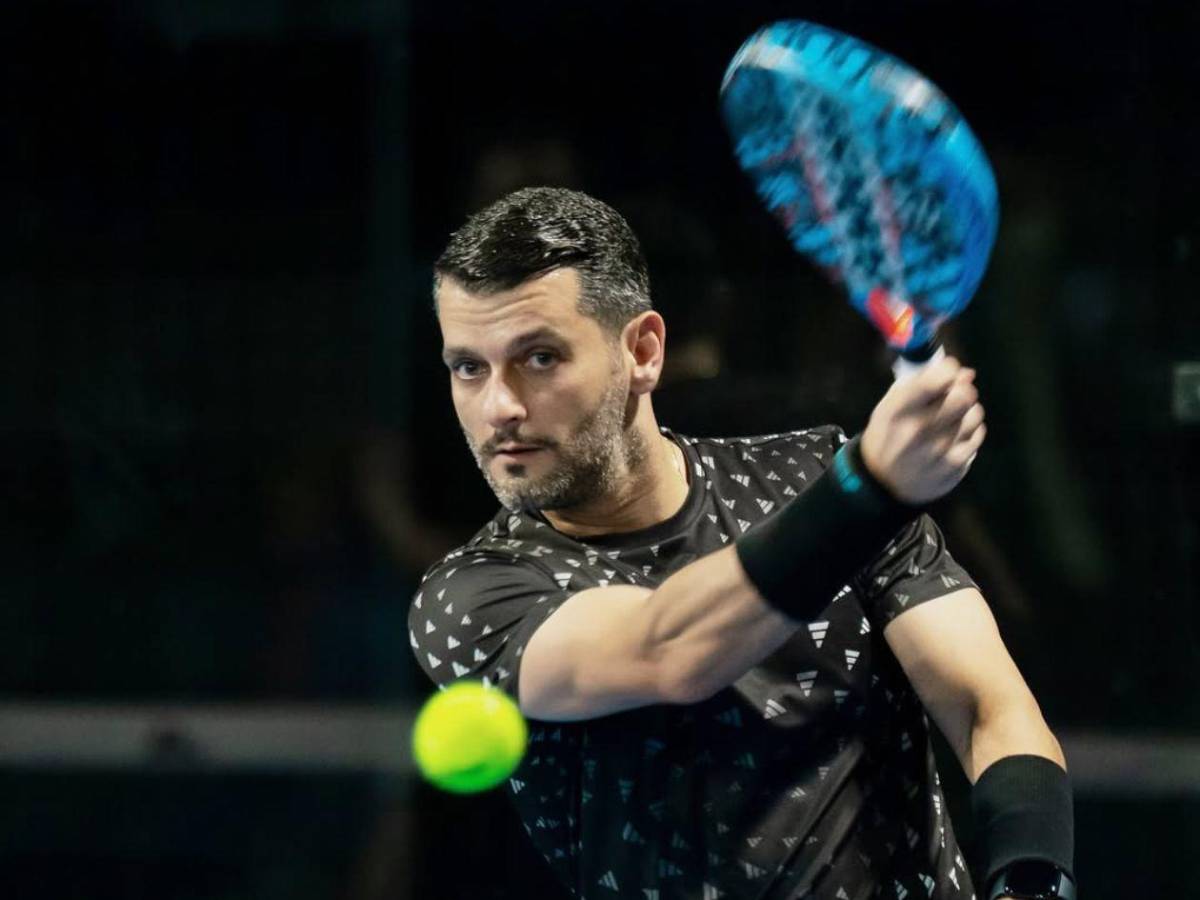 Samy Mustaklem sufre accidente de pádel y termina en emergencia