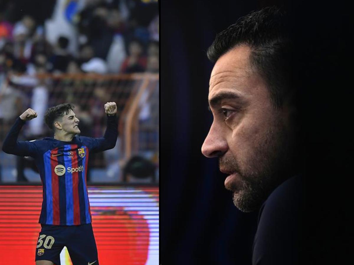 “Se pasa de la raya”, la irónica respuesta de Xavi sobre Gavi