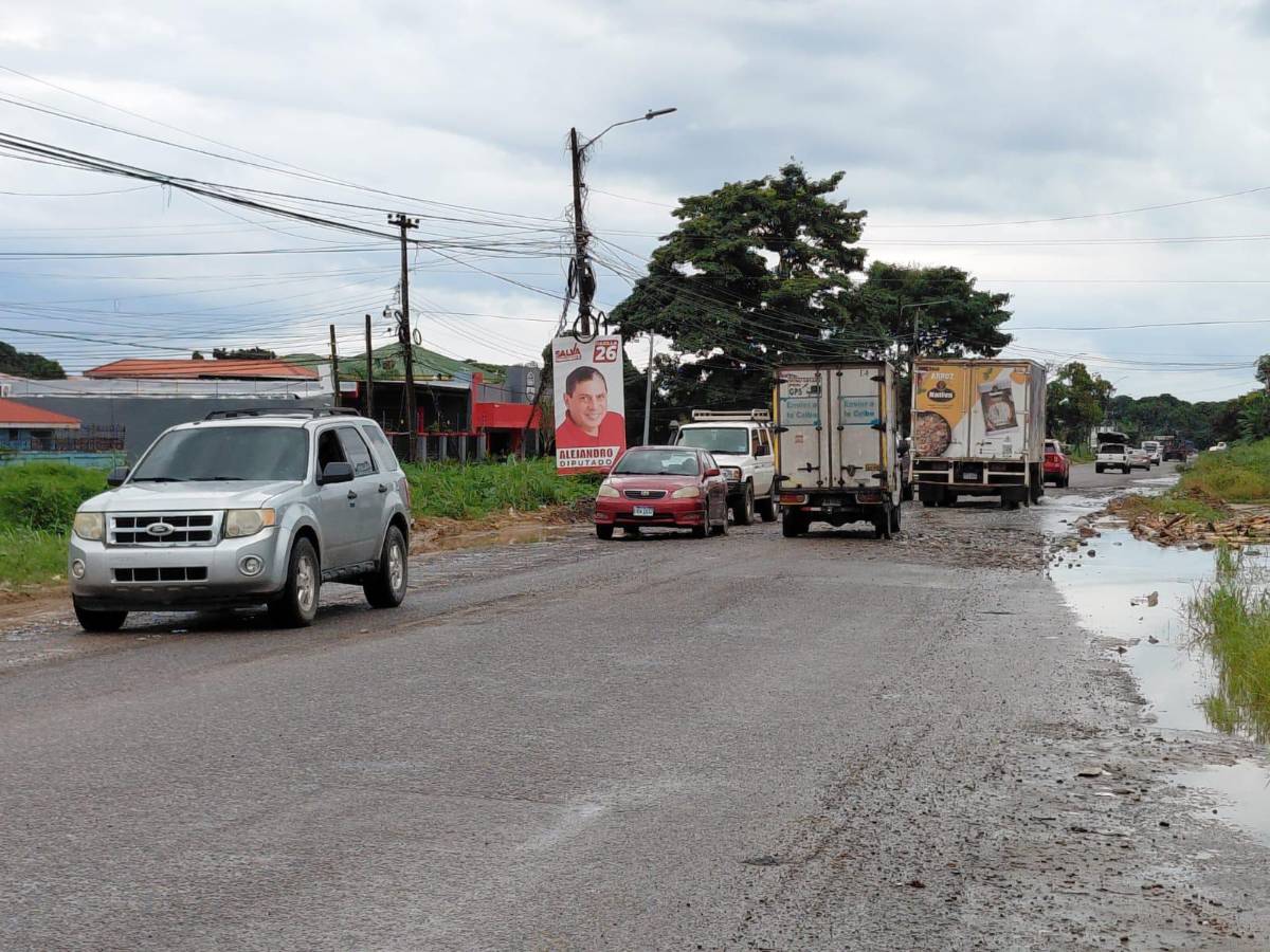Tráfico infernal y accidentes: la crisis vial en la CA-13 de Honduras