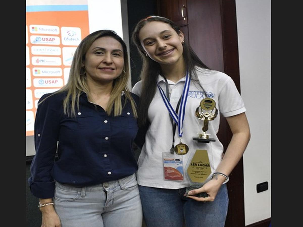 Natalia Pacheco representará a Honduras en competencia internacional de Microsoft