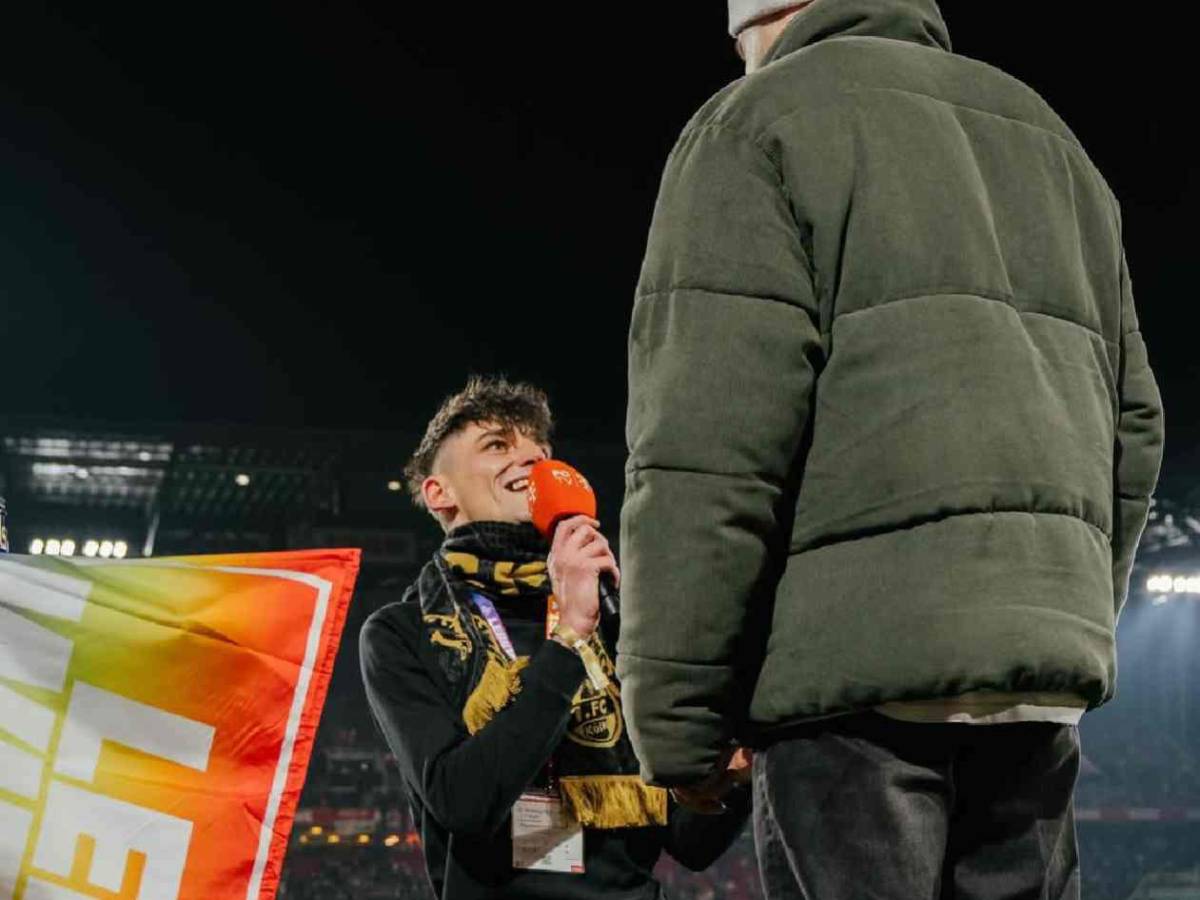 Árbitro sorprende: Le pide matrimonio a su novio antes de partido en Bundesliga