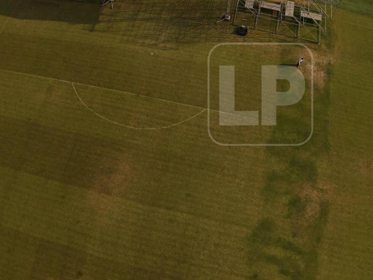 Increíble: Así quedó la cancha del Estadio Morazán tras concierto en SPS