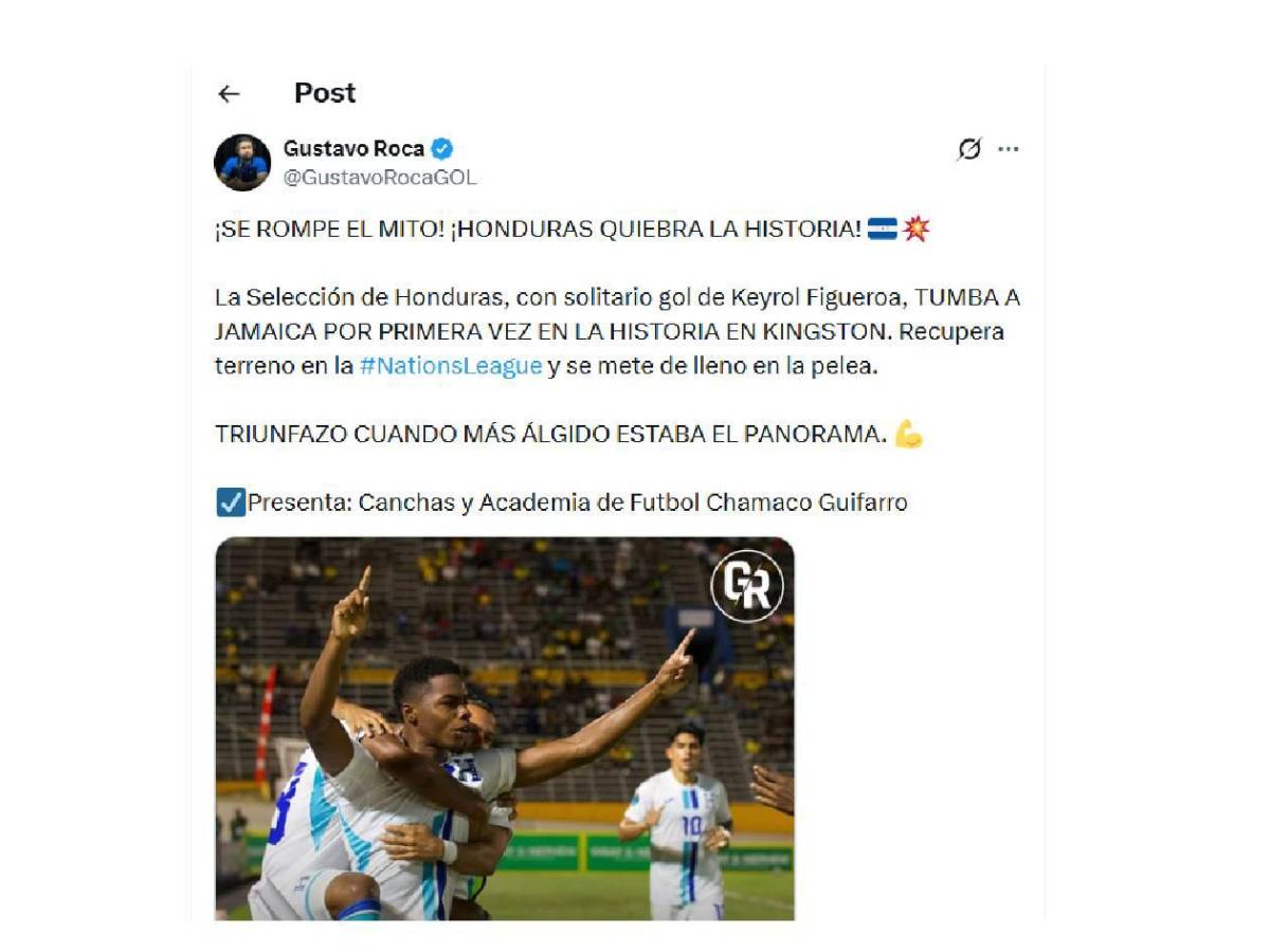 Locura e indignación tras triunfo de Honduras: Chepe Bomba y argentino sorprendieron