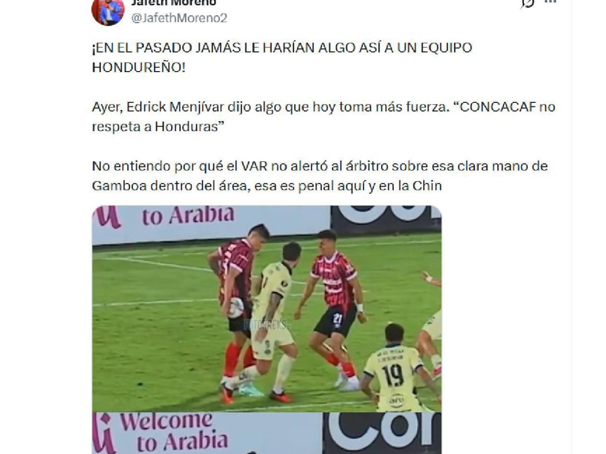 Indignación tras el Alajuelense - Motagua y Concacaf reacciona: Qué asco