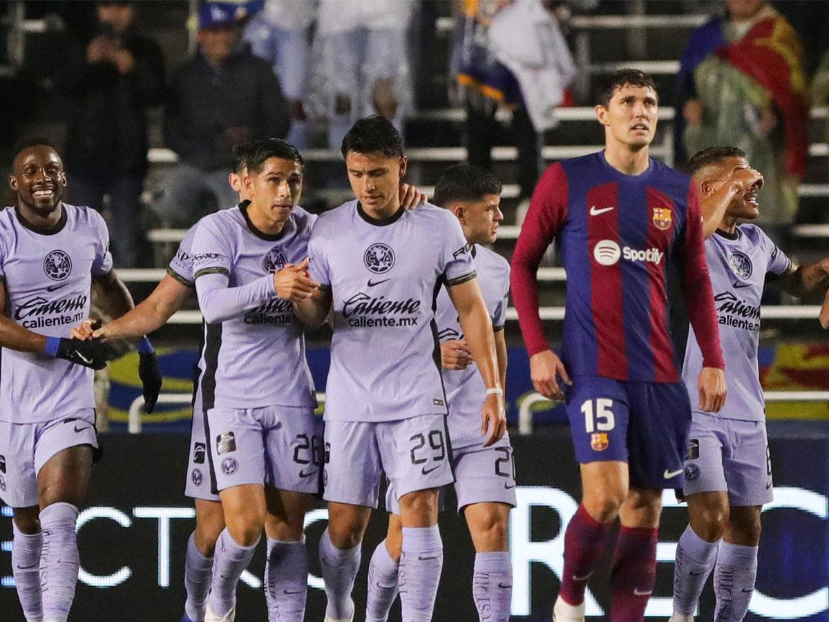 Barcelona no despierta: Sufre derrota ante el América de México